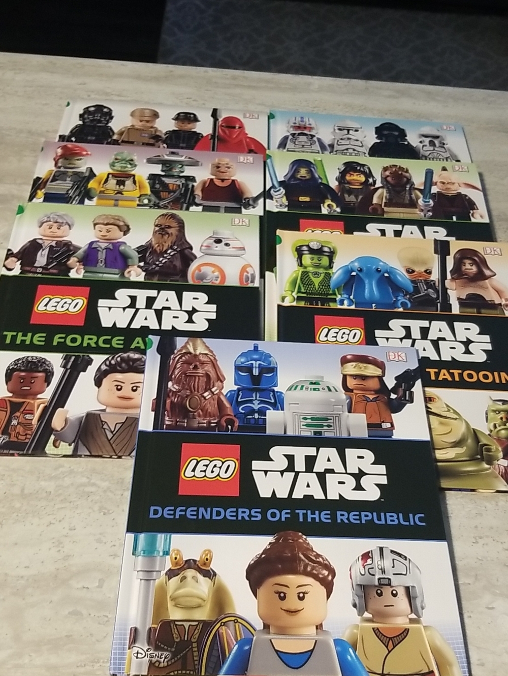 Lego Star Wars Hardcover Book Lot